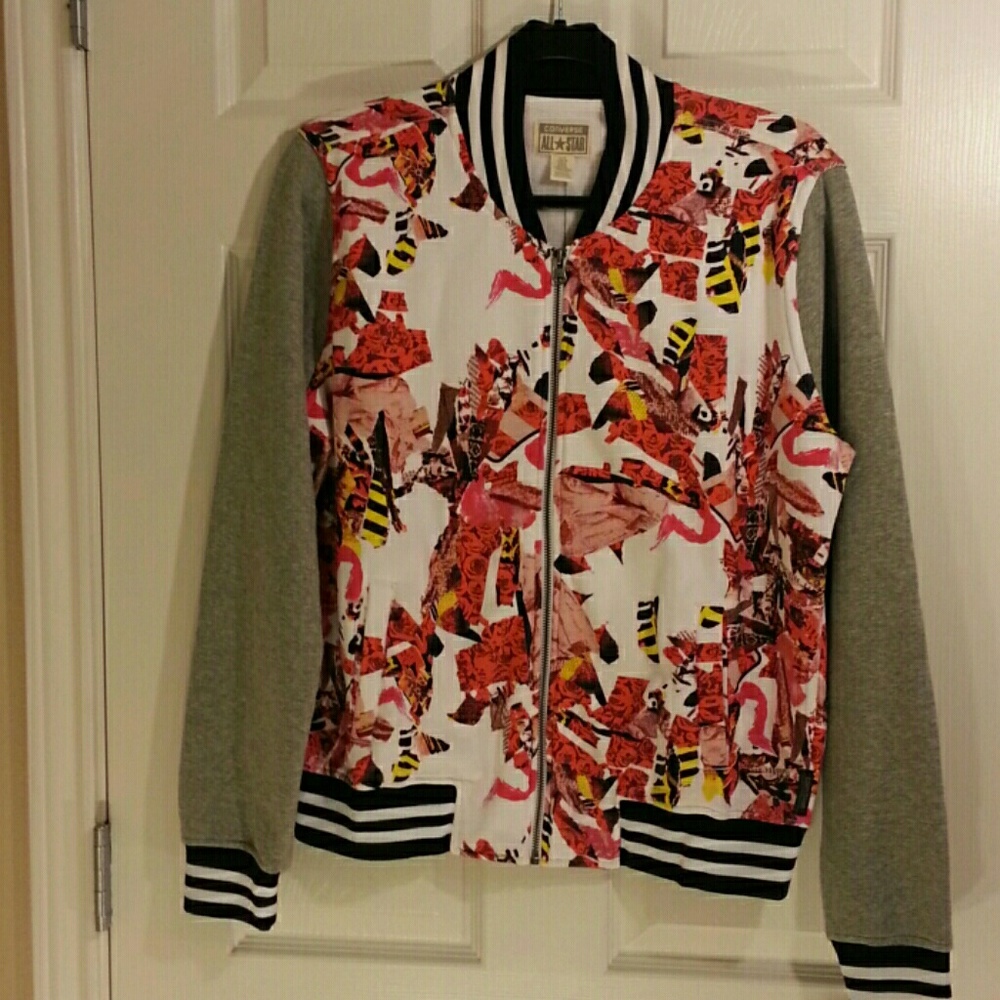 Converse sweater jacket
